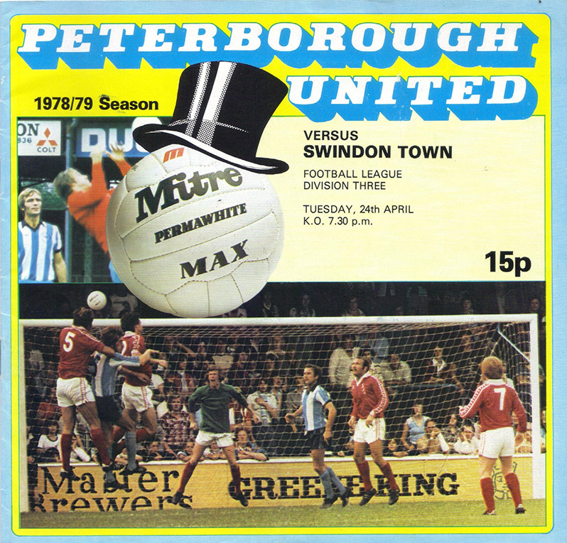 <b>Tuesday, April 24, 1979</b><br />vs. Peterborough United (Away)